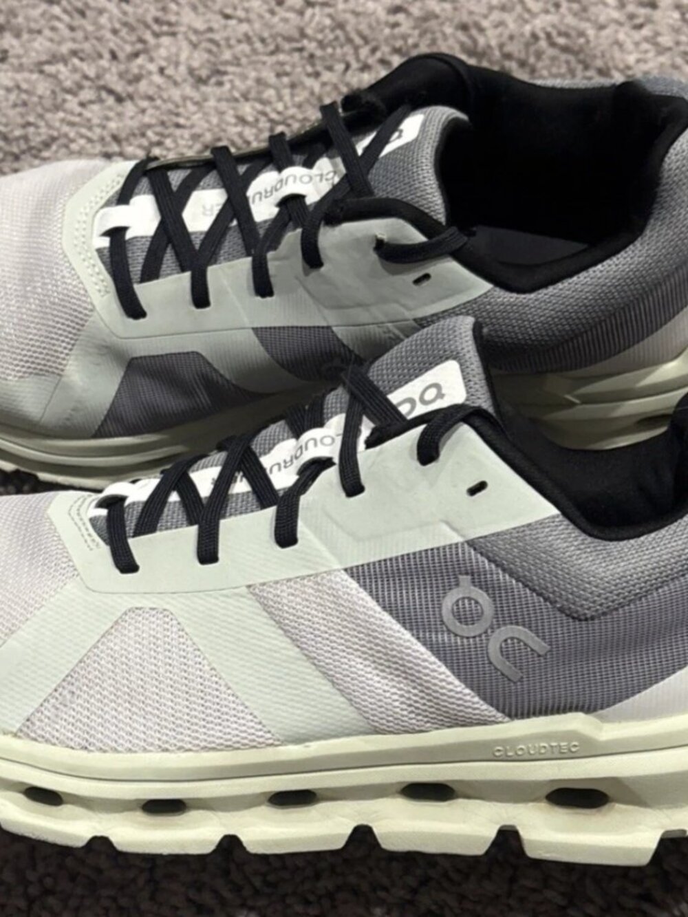 On Cloudrunner Women's Size 10 Frost Aloe Running Shoes 46.99019 CloudTec Shoes
